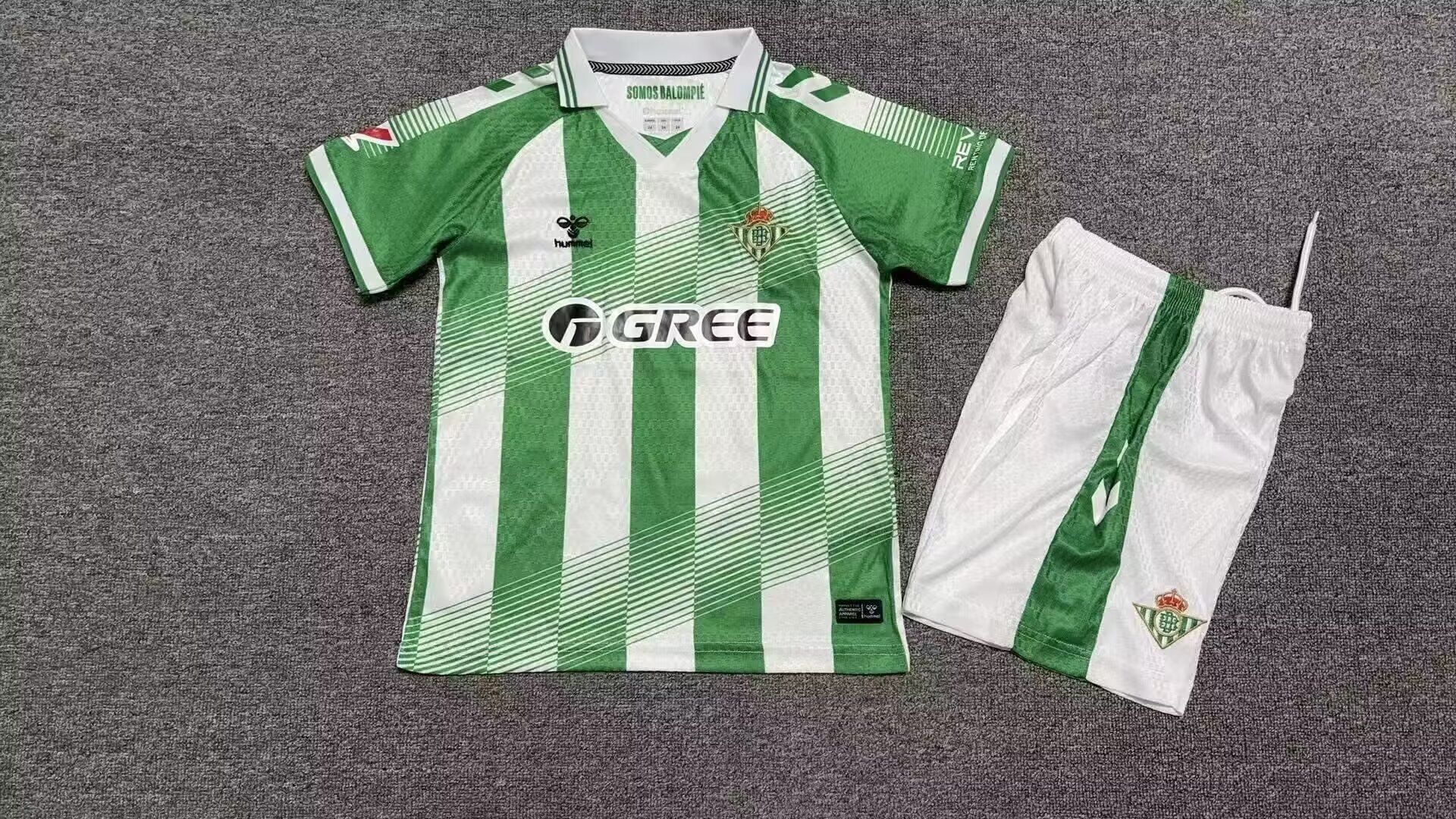 Kids-Real Betis 26/27 Home Soccer Jersey